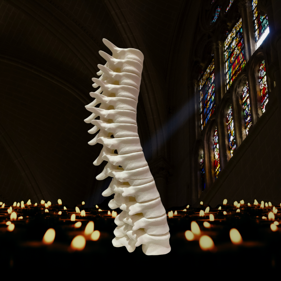 Spine Candle Holder