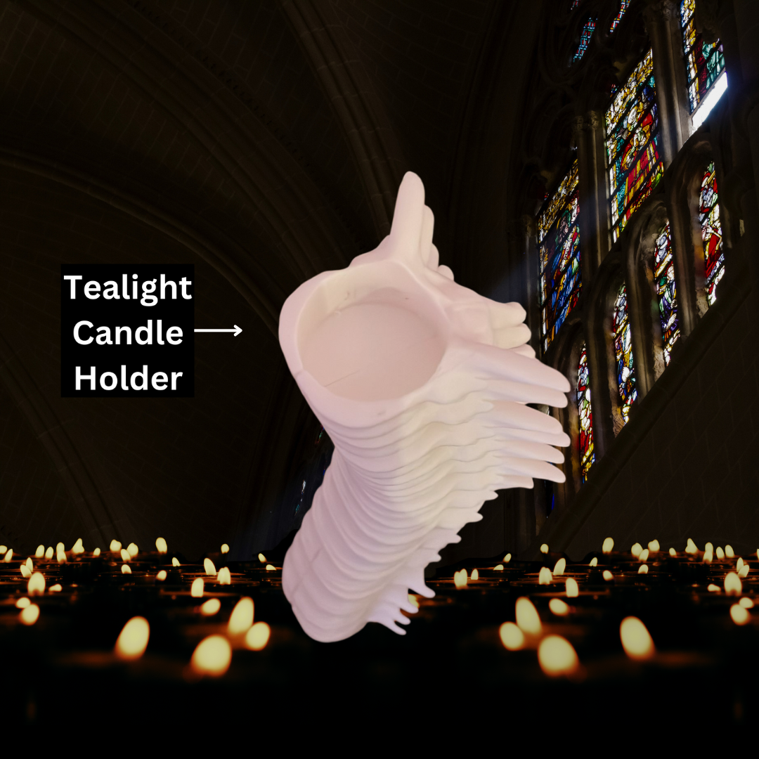 Spine Candle Holder | 3D Printed Anatomical Decor – Lorecom Miniatures