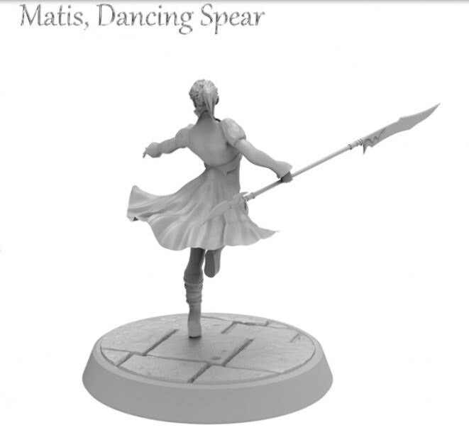 Dancing Spear Warrior