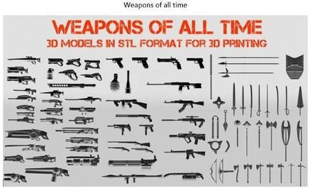 Miniature Weapons of all time (x1)