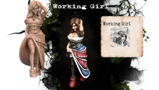 Working Girls (2 variations) - Dark Alley