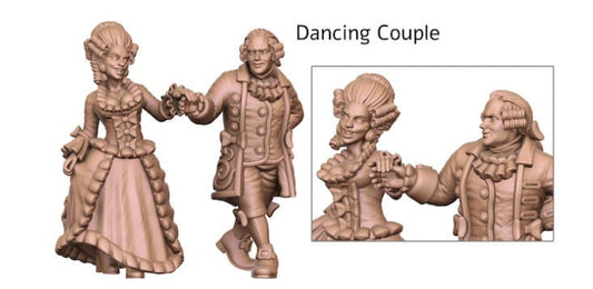 Dancing Noble Couple - Dark Alley