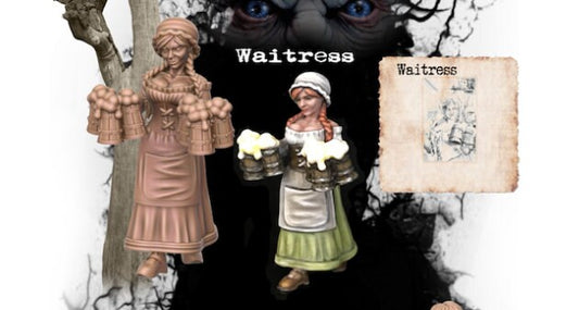 Waitress (2 variations) - Dark Alley