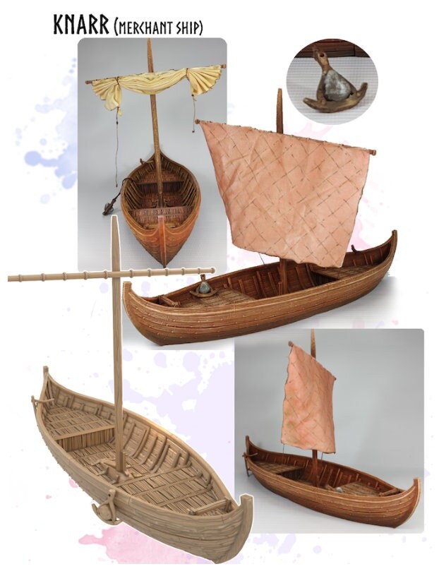 Knar Merchant Ship - Viking Saga