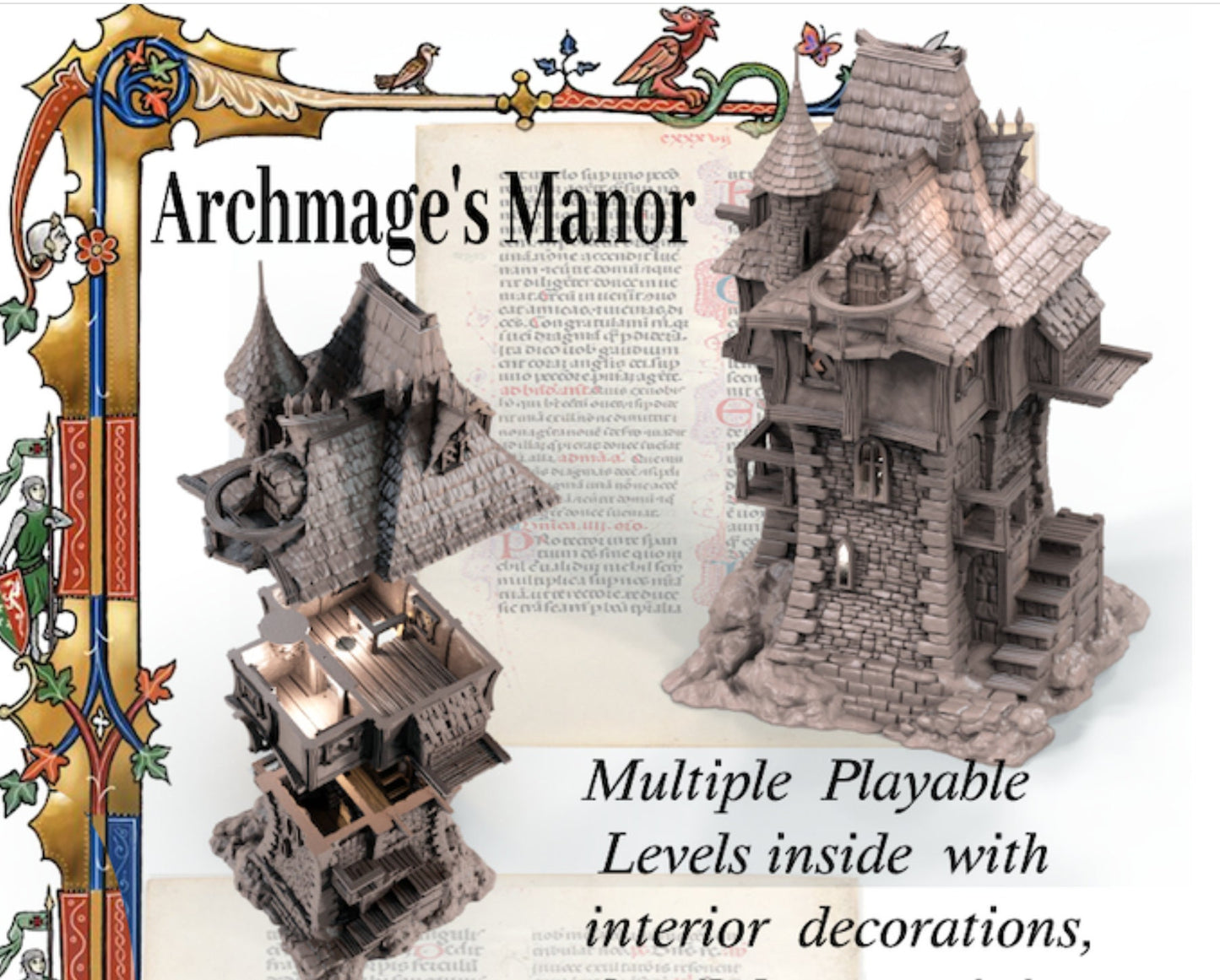 Medieval House Arch Mage's Manor - Tale of Two Cities