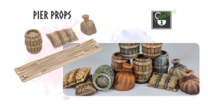 Pier Props - Viking Saga