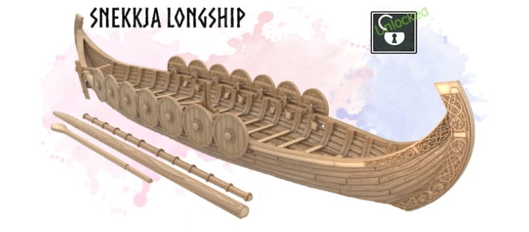 Snekkja Longship - Viking Saga