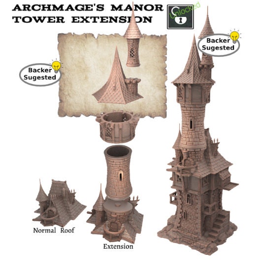 Medieval House Arch Mage's Manor - Tale of Two Cities