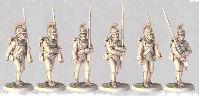 Fusiliers Napoleonic Wars Austro-Hungarian Army Line Order