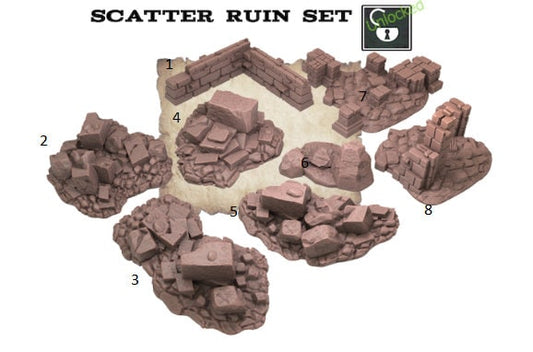 Scatter Ruins Terrain - Tale of Two Cities