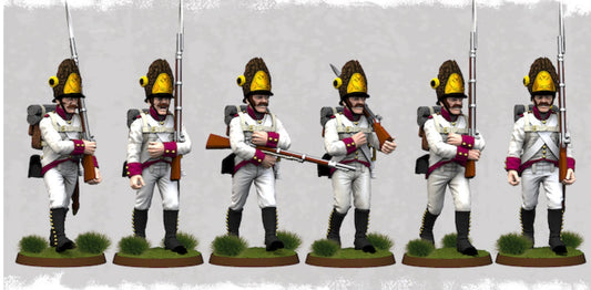 Fusiliers Napoleonic Wars German Grenadiers Army Line Order Post 1809