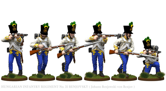 Fusiliers Napoleonic Wars Hungarian Skirmish Order 1809