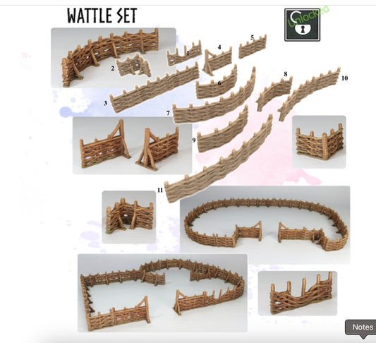 Wattle/Fence Set - Viking Saga