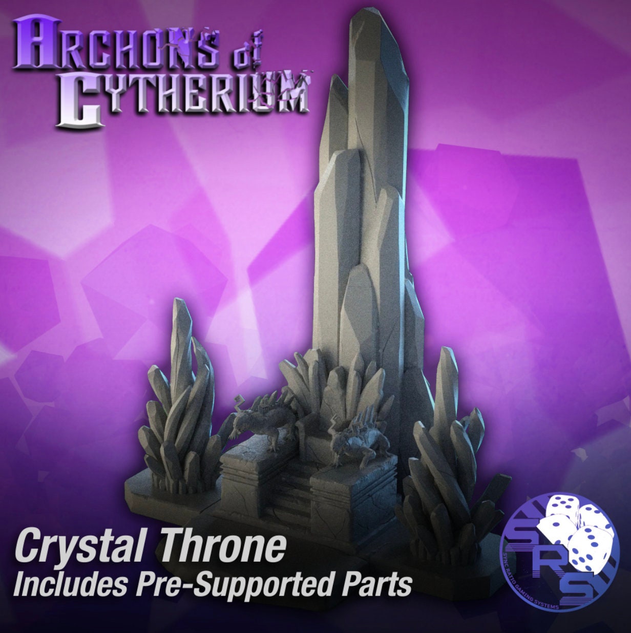 Crystal Terrain Throne Piece