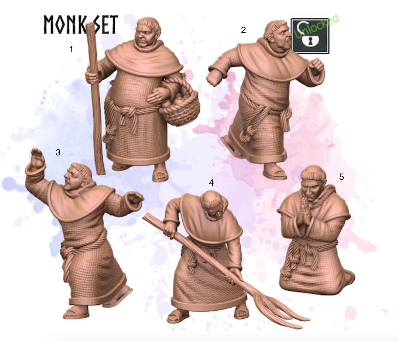 Monks/Priests/Preachers - Viking Saga