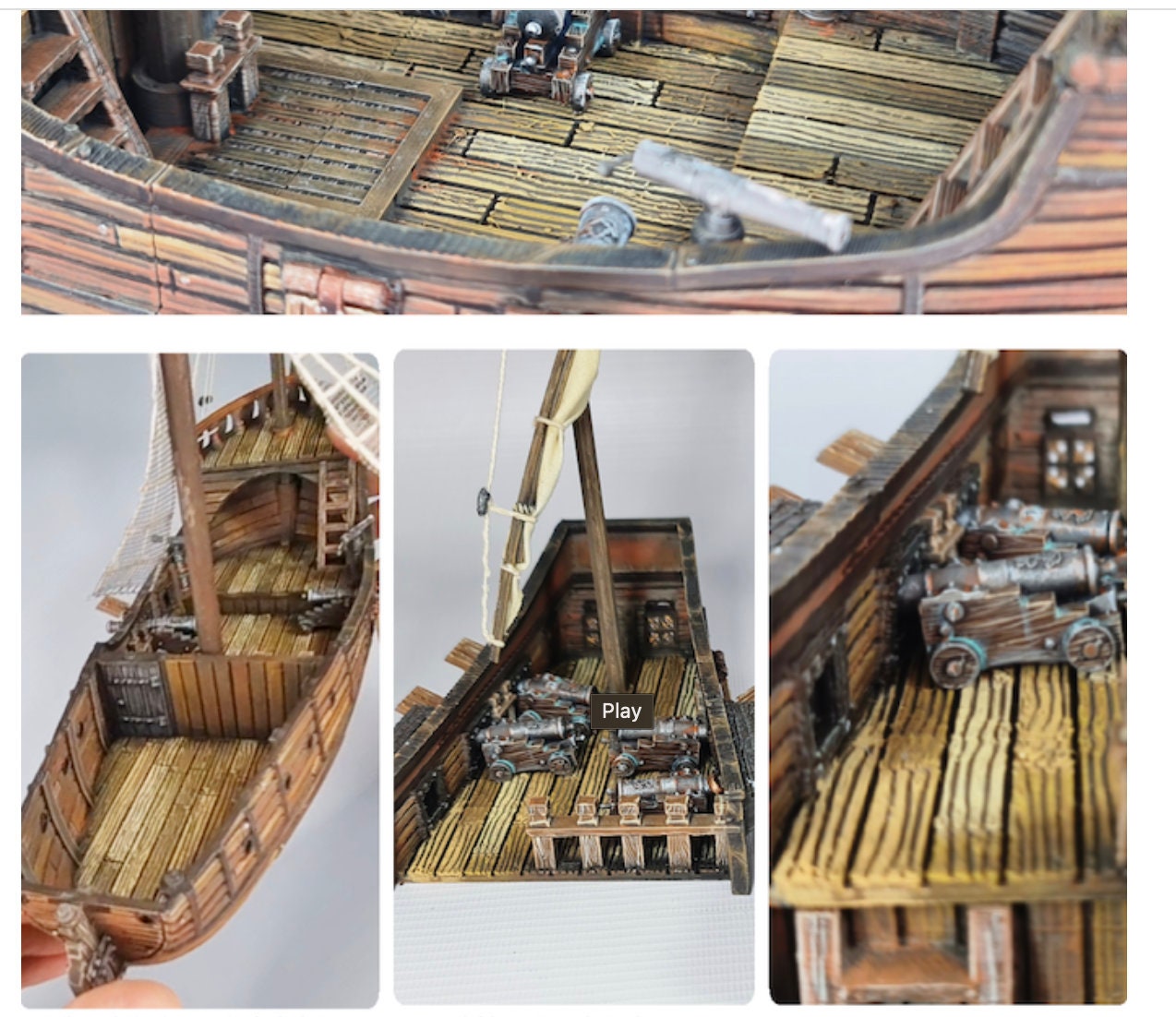 Caravel Ship Boat- Rum & Razing