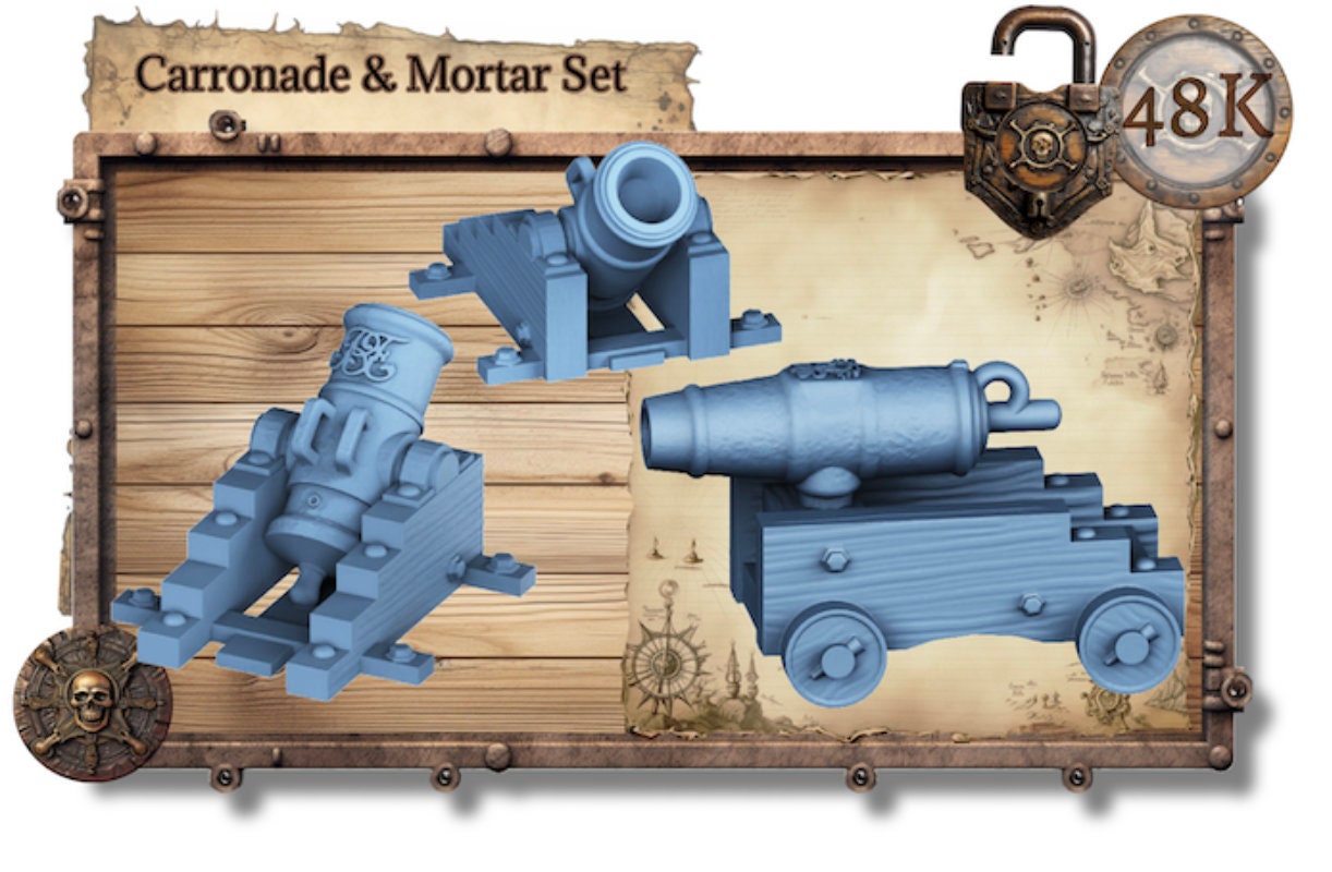 Mortar/Scorpion Artillery War Machines  - Rum & Razing