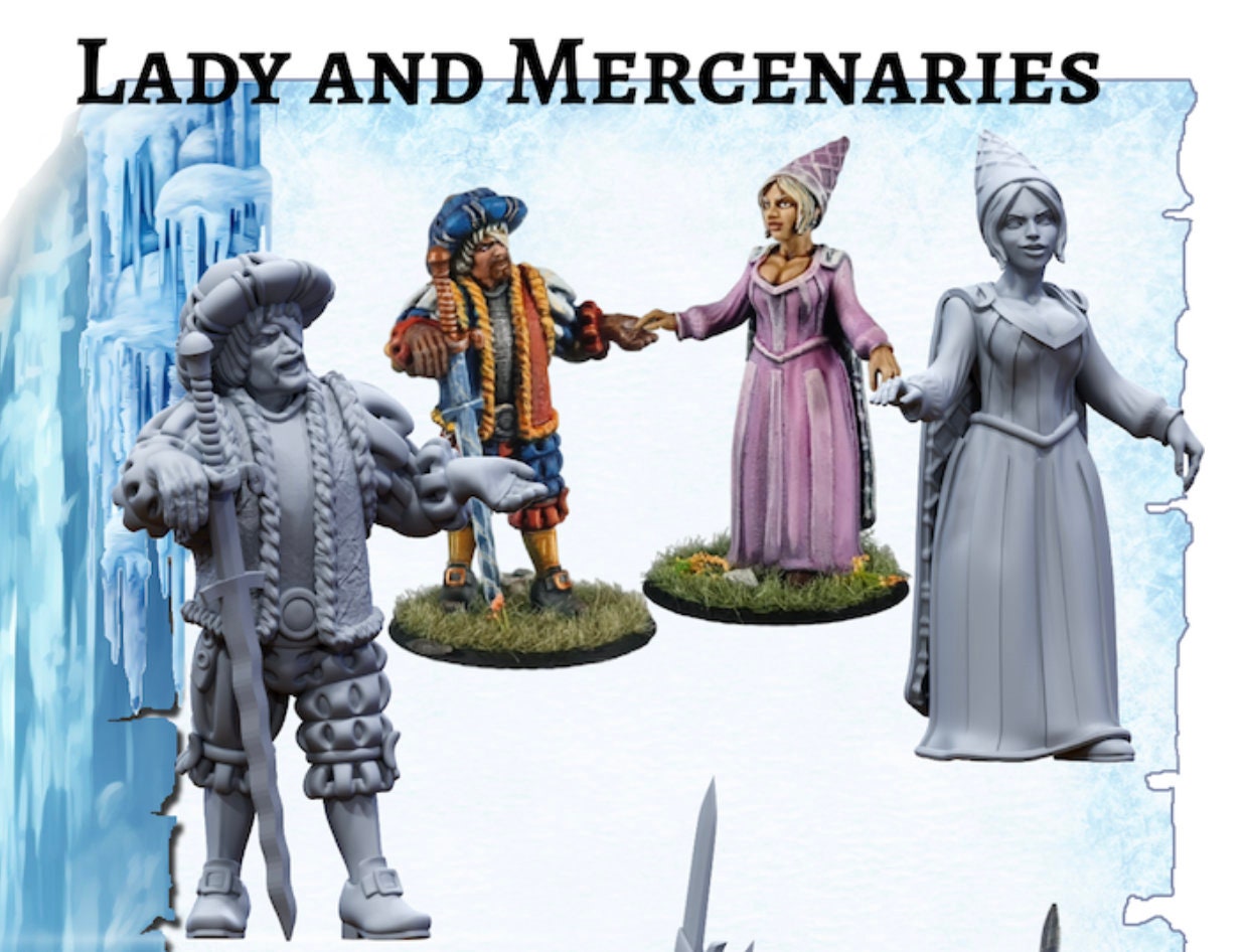 Lady and Mercenaries - Rum & Razing