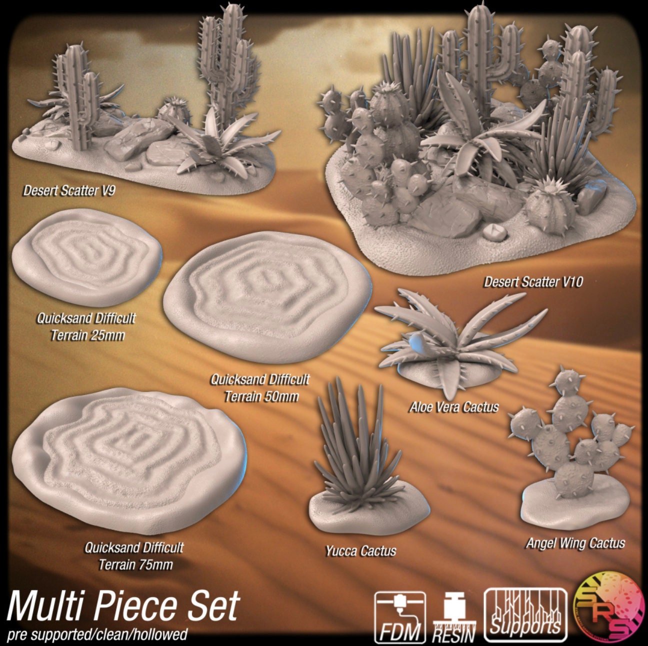 Desert Scatter Terrain