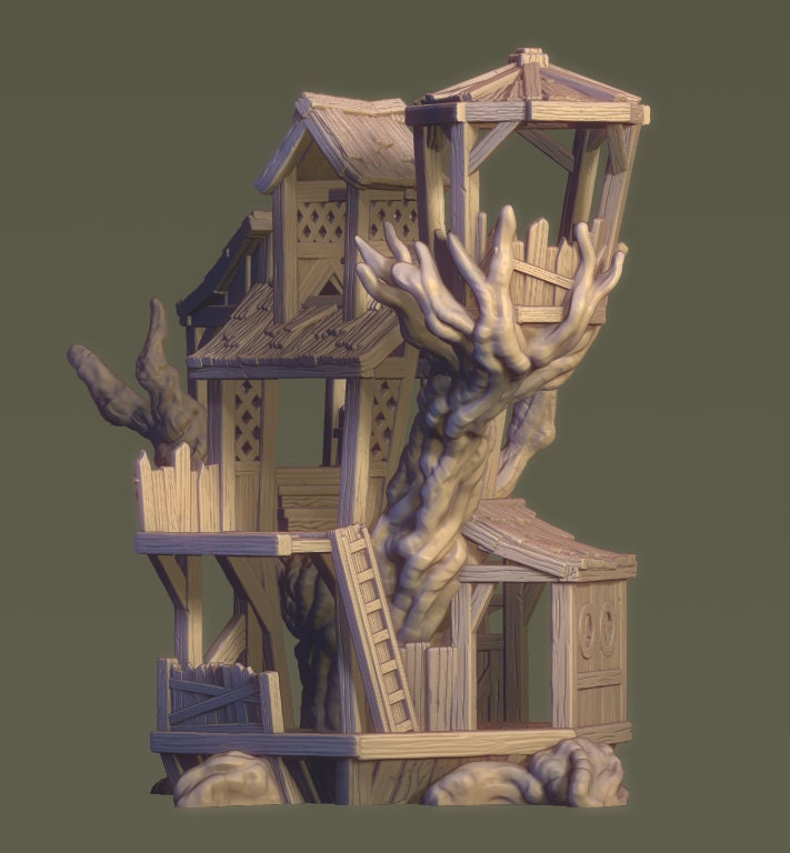 Large Tree Watchtower