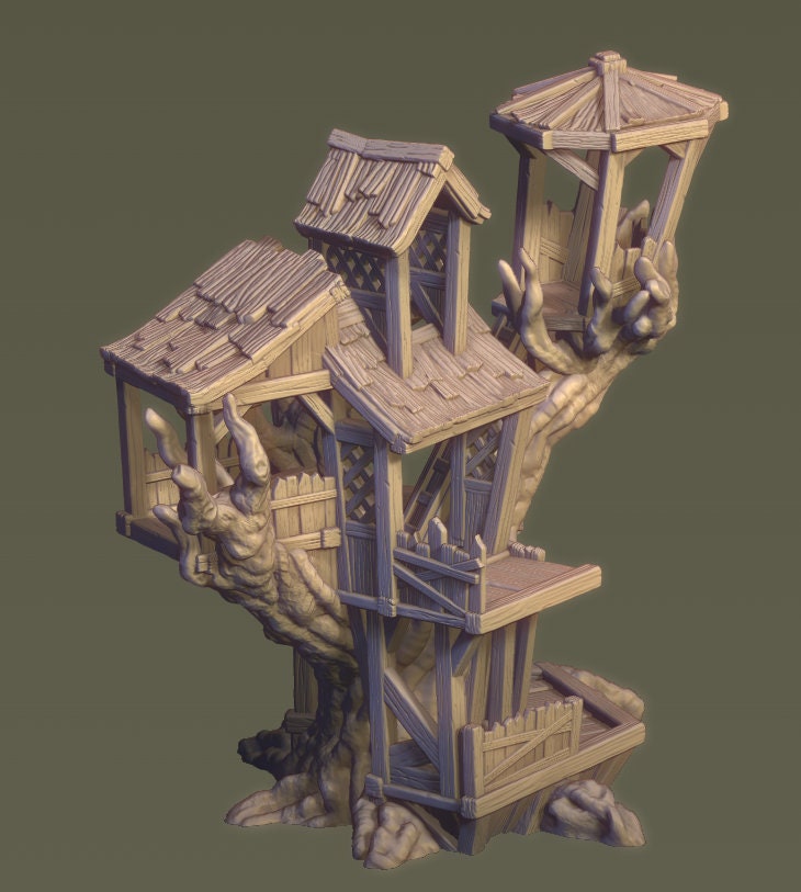 Large Tree Watchtower