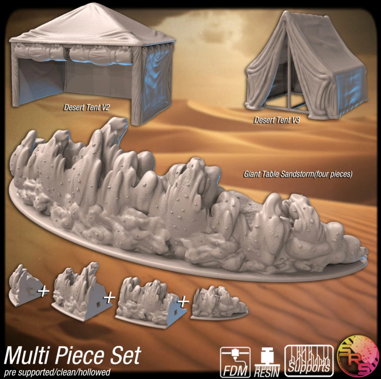 Desert Scatter Terrain