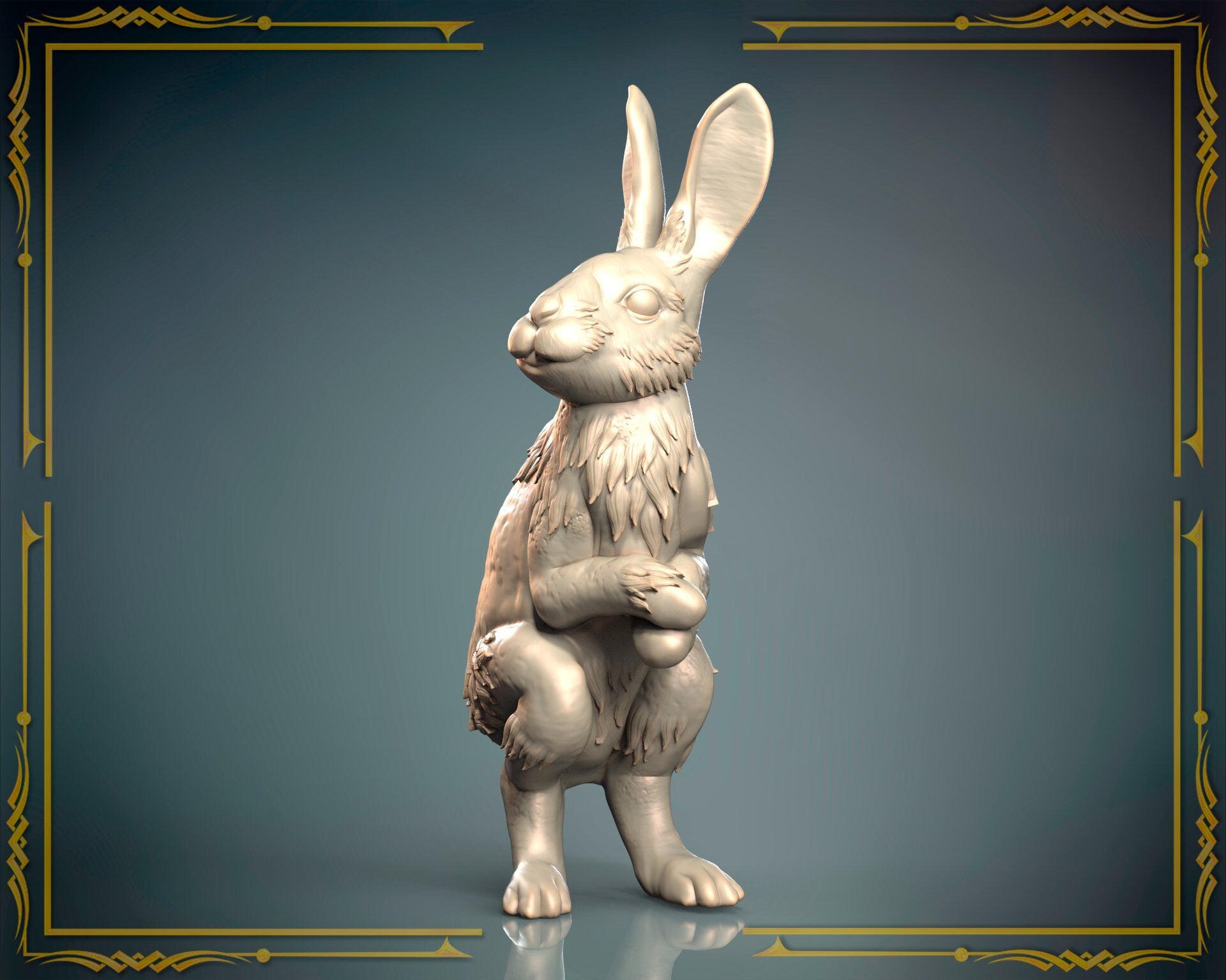Hare / Rabbit – Lorecom Miniatures | Assets, Bases, Figures, Terrain ...