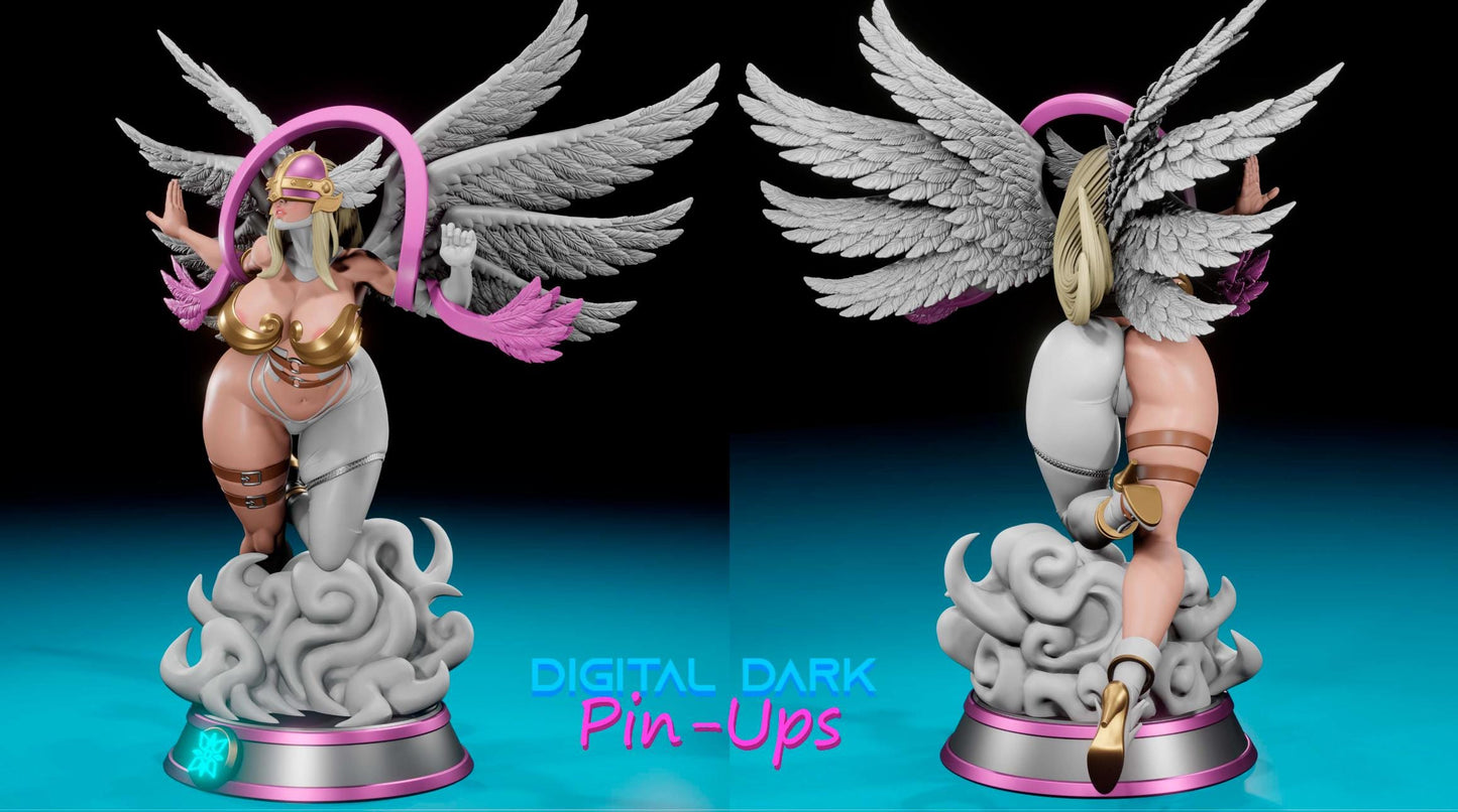 Angelwomon Pin-Up: Resin Tabletop RPG Miniature – image 2