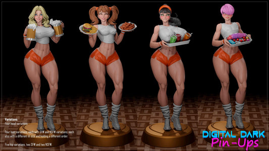 NSFW Hosters tabletop sexy nsfw lady RPG gamer girl nude nsfw naked miniature – image 1