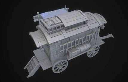 Traveler's Wagon  - ideal for Dungeons and Dragons and other Tabletop RPGs