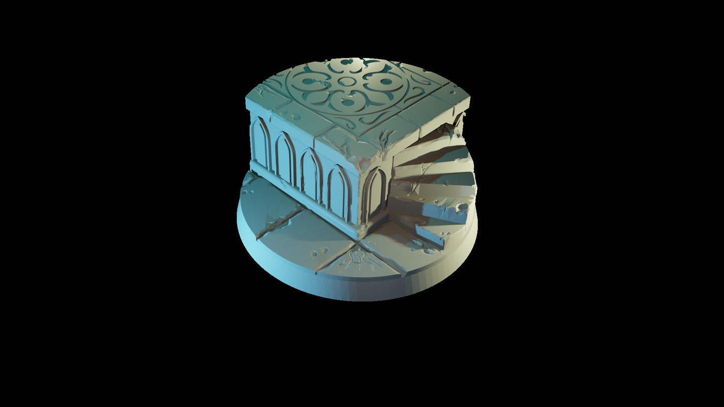 Plinth (50 mm) Theme Base - ideal for Dungeons and Dragons and other Tabletop RPGs