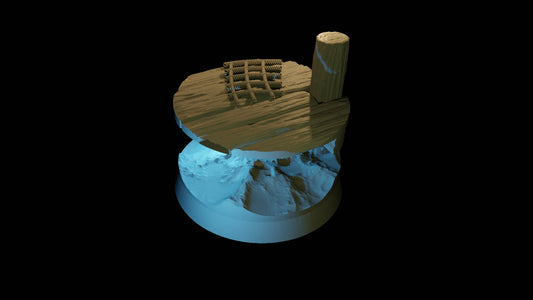 Quayside Theme Bases - ideal for Dungeons and Dragons and other Tabletop RPGs/ Wargaming