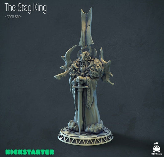 Stag King - ideal for Dungeons and Dragons and other Tabletop RPGs