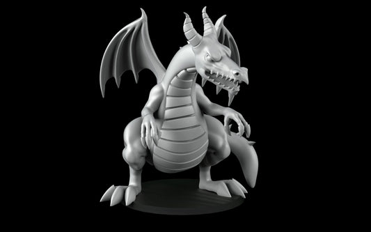 Dragon (32mm) - Angry Princesses - ideal for Dungeons and Dragons and other Tabletop RPGs