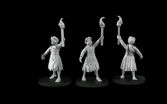Little match girl (32mm) - Angry Princesses - ideal for Dungeons and Dragons and other Tabletop RPGs