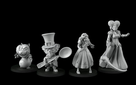 Alice in wonderland (32mm) - Angry Princesses