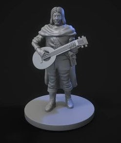 Bard - ideal for Dungeons and Dragons and other Tabletop RPGs/D&D/Wargaming