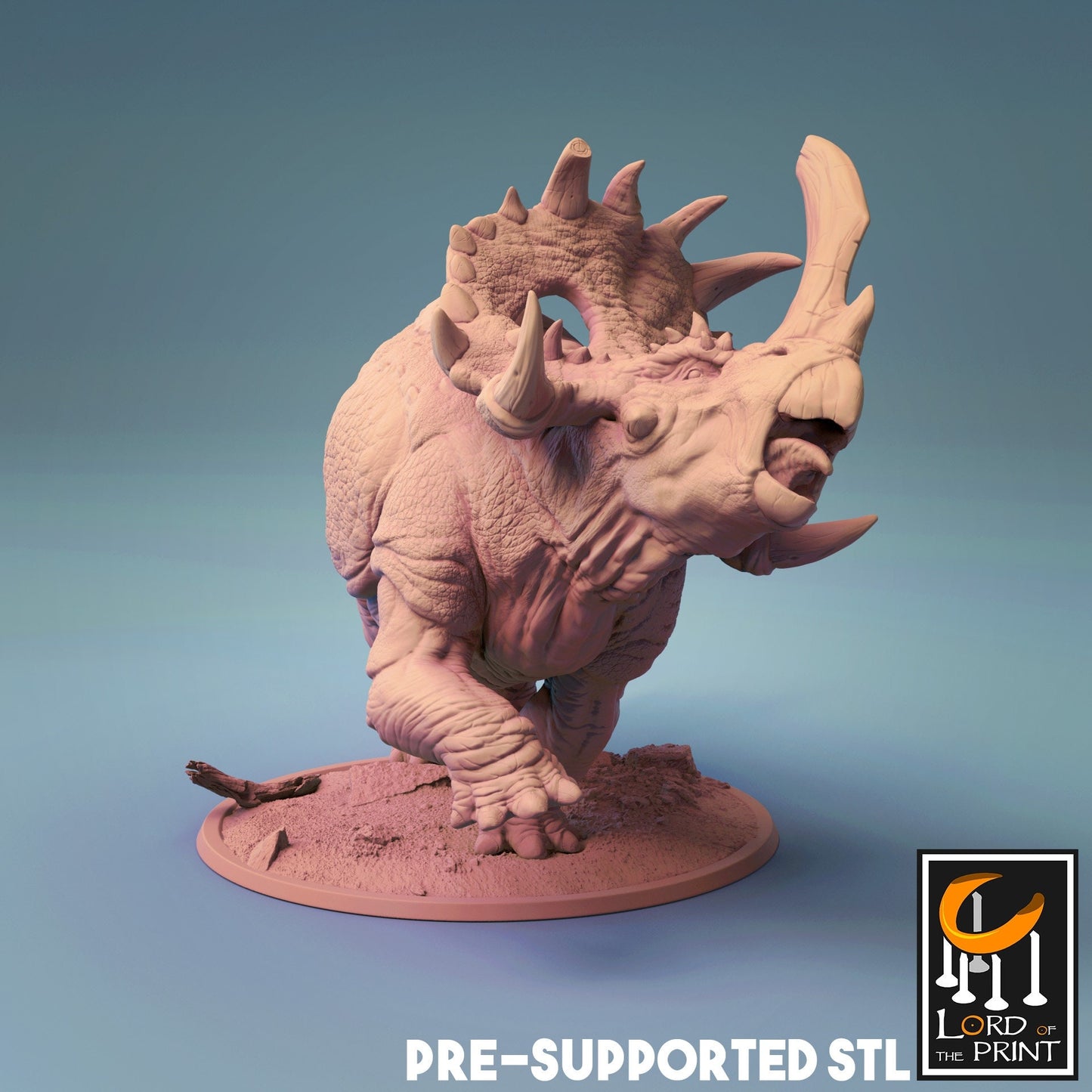 Sinoceratops - Lord of the Print