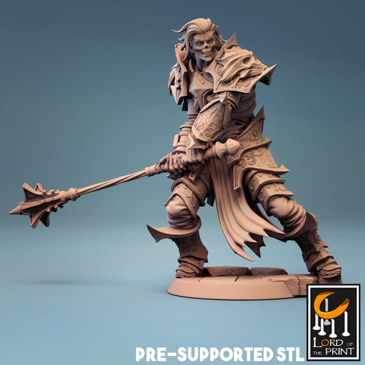 Wight with Mace from Lord of the Print/ Ideal for Dungeons and Dragons/ D&D / Wargamin