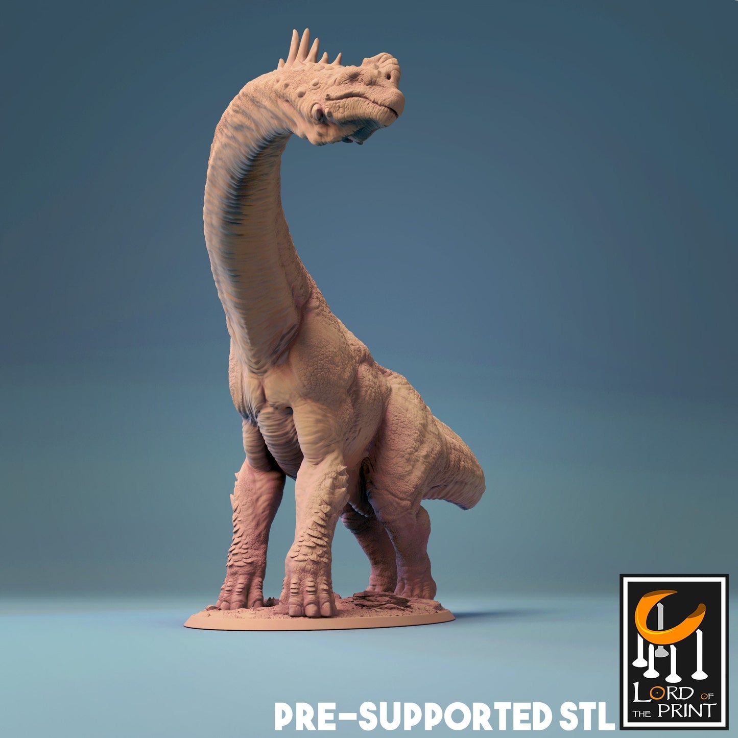 Wild Brachiosaurus - Lord of the Print