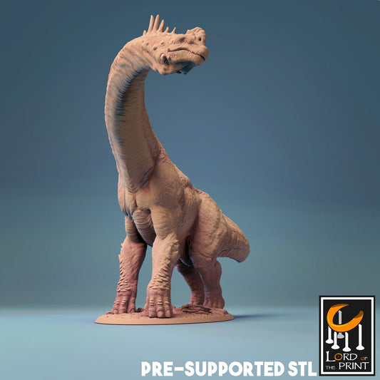 Wild Brachiosaurus -Lord of the Print - ideal for Dungeons and Dragons and other Tabletop RPGs/D&D/ Wargaming