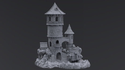 The Ruined Keep Dice Tower