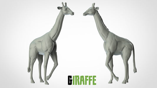 Giraffe Miniature - ideal for Dungeons and Dragons and other Tabletop RPGs/Wargaming/D&D