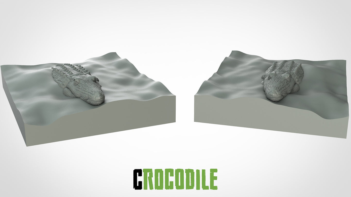 Crocodile - ideal for Dungeons and Dragons and other Tabletop RPGs/Wargaming/D&D