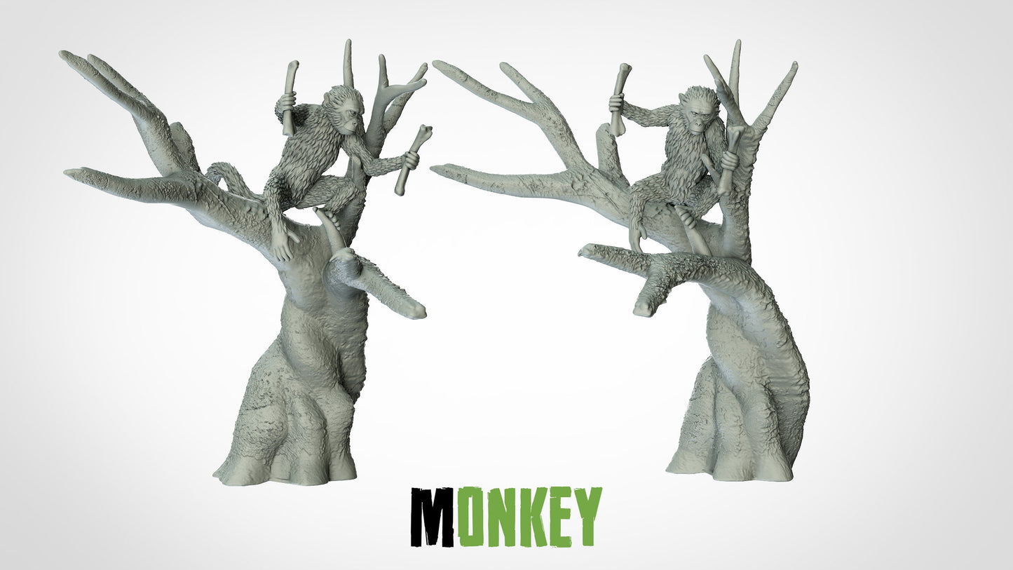 Monkey - ideal for Dungeons and Dragons and other Tabletop RPGs/Wargaming/D&D
