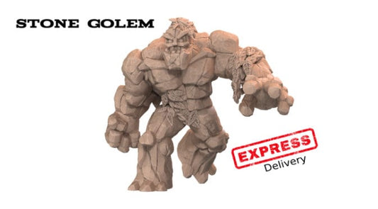 Stone Golem - tale of two cities - ideal for Dungeons and Dragons and other Tabletop RPGs/ D&D/ Wargaming