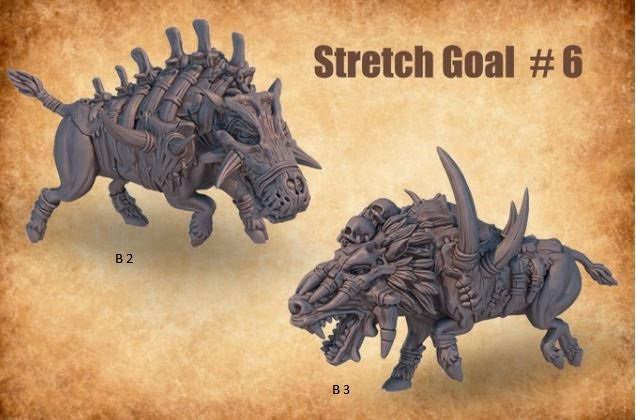 Prehistoric daeodon - ideal for Dungeons and Dragons and other Tabletop RPGs/ Wargaming