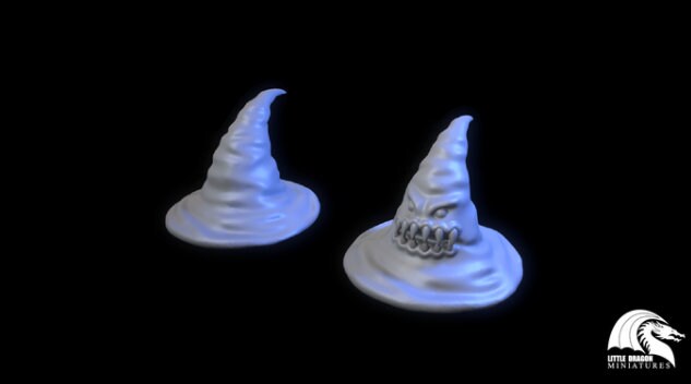 Spooky Halloween Wizard Hat