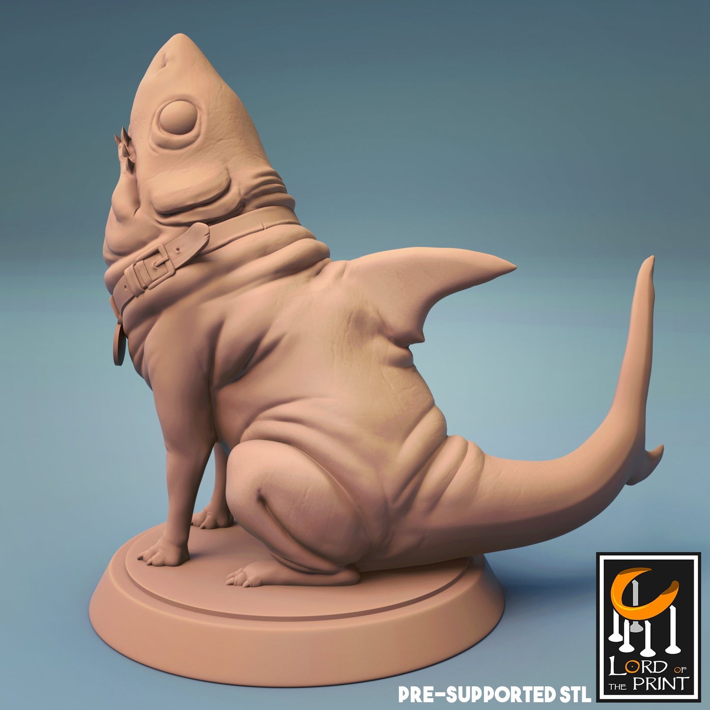 Max The Sharkdog - The Great Tide - Lord of the Print - ideal for Dungeons and Dragons and other Tabletop RPGs/Wargaming/D&D
