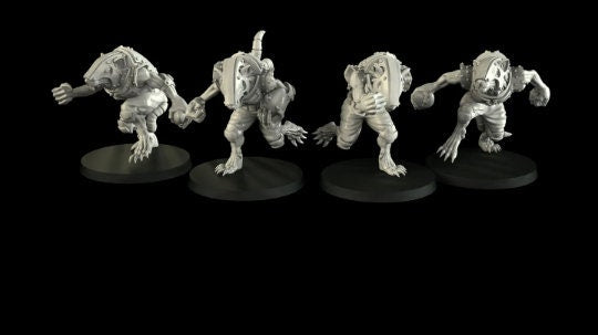 Rat football team - Rough and tumble -ideal for Dungeons and Dragons and other Tabletop RPGs